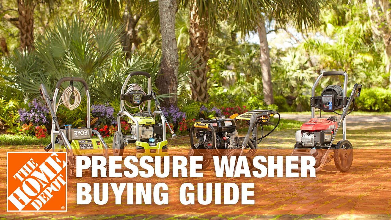 Pressure Washer Buying Guide | The Home Depot