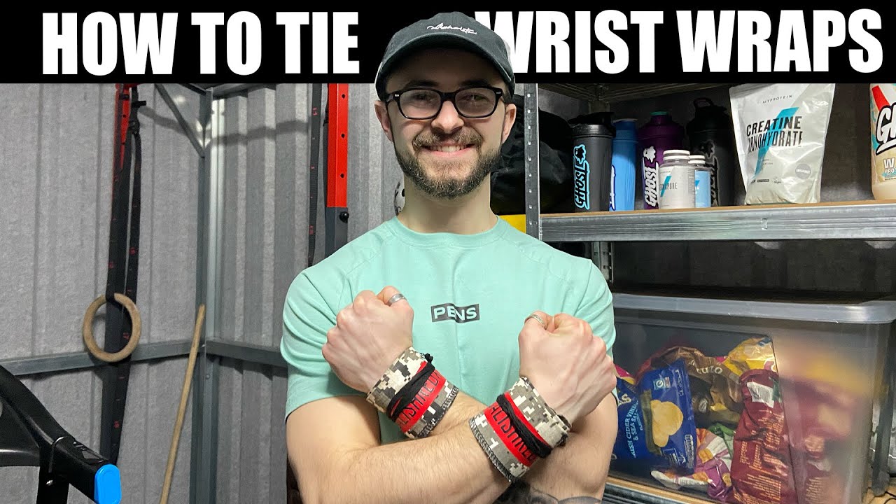 How to Tie Wrist Wraps | Calishredx 