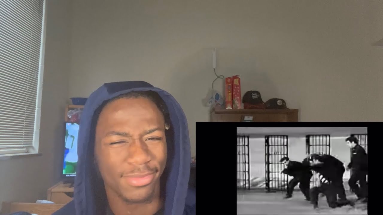 FIRST TIME HEARING ELVIS PRESLEY - JAILHOUSE ROCK (MUSIC VIDEO) REACTION | DECEMBER SPECIAL!!!