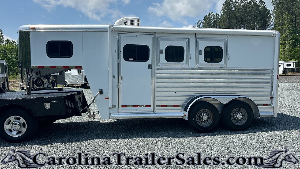 2006 Hart 2 Horse Trailer | 4' Weekend LQ | Great Condition!