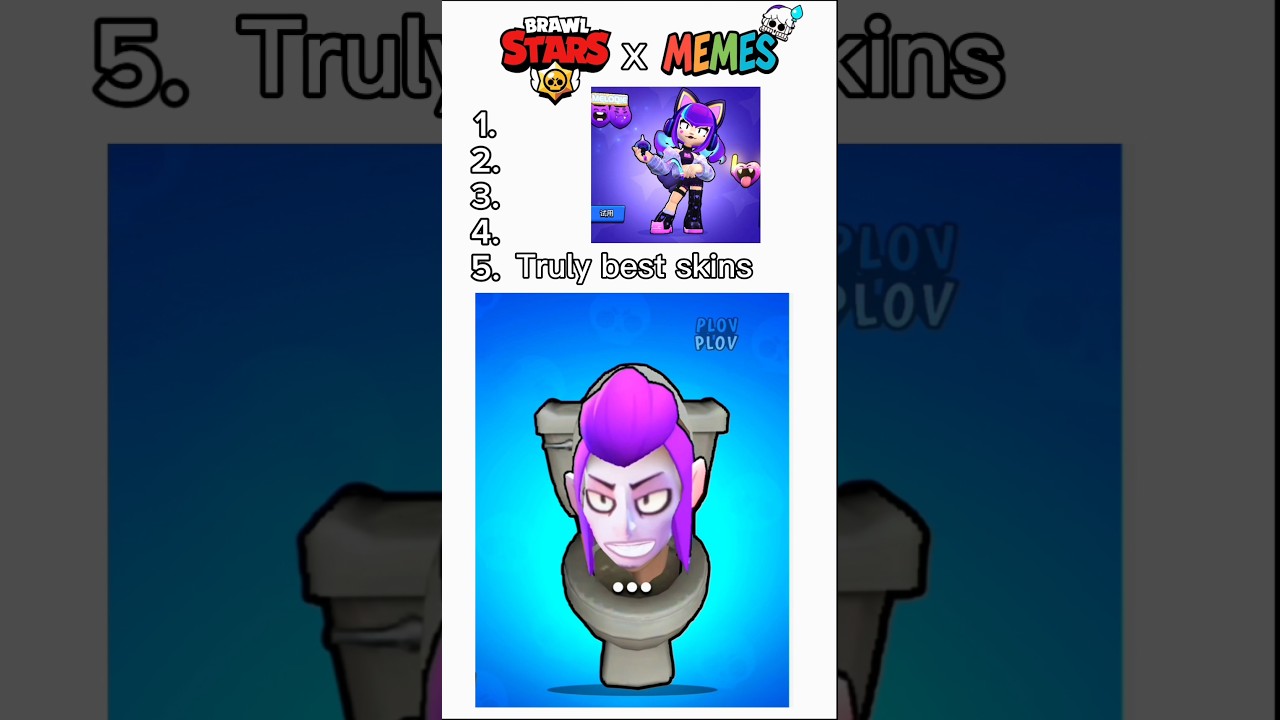 The End🤣 TOP 5 Memes in Brawl Stars🔥 #brawlstars #brawlstarstiktok #бравлстарс