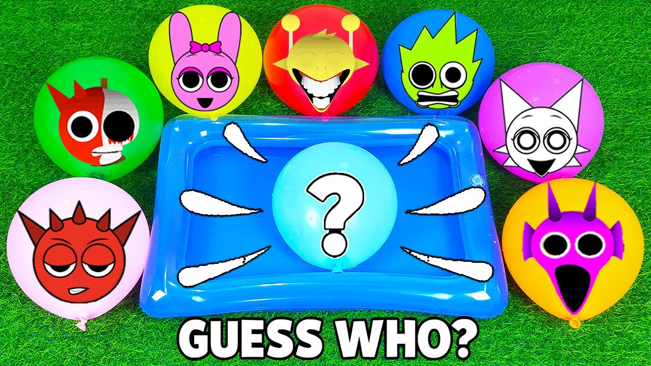 🎈 Sprunki Balloons Unlocked! 🎈 Let’s Pop Them All and Find Out Who’s Inside! 💖🌟