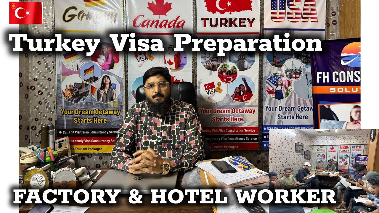 Turkey Factory worker and Hotel General Worker Visa Submission and Meetup + trainings. #turkey