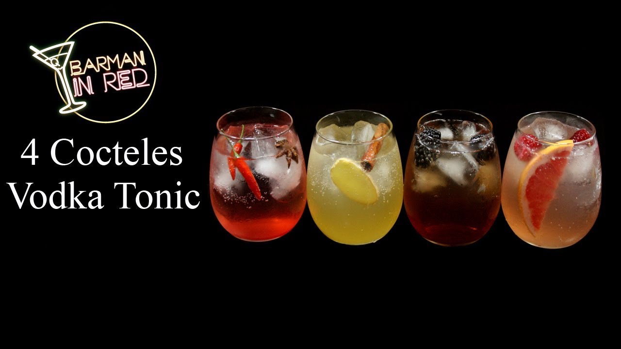 como hacer unos ricos VODKA TONIC FASHION