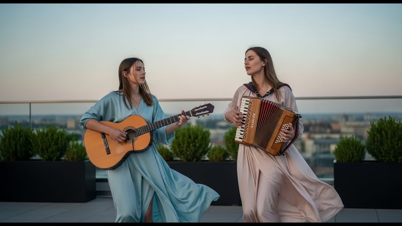 Una Hora De Guitarra Española Y Acordeón Mediterráneo Para Relajación En Noche Serena
