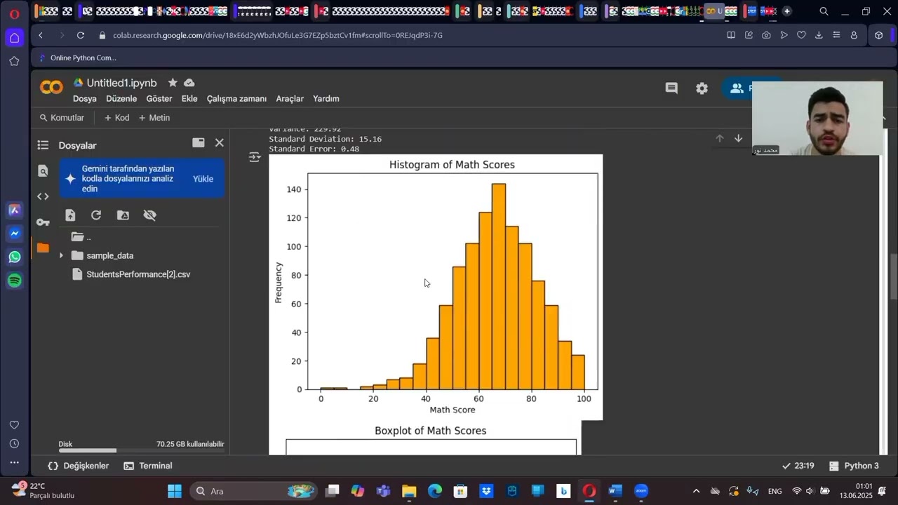 My Statistics Project: To Analyzing Students Math Performance