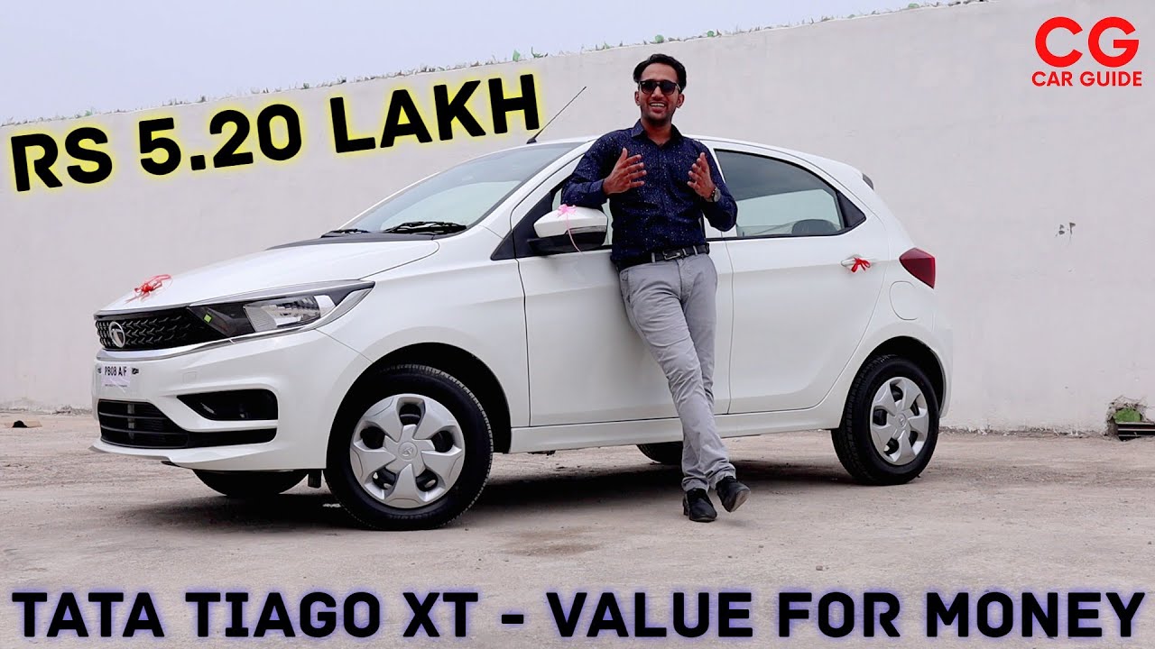 Tata Tiago XT BS6 2020 - Rs 5 Lakh Best Car & Strongest | Maruti Swift Facelift Rival 🔥