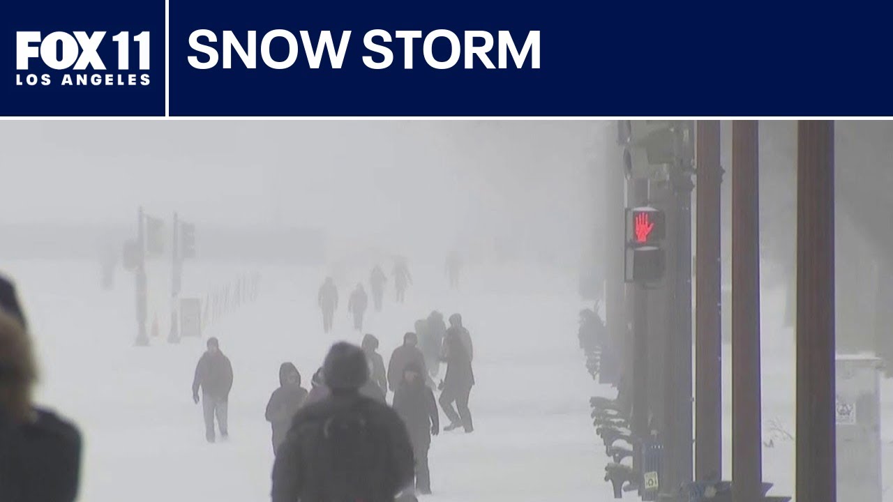 Massive snow storm hits parts of US