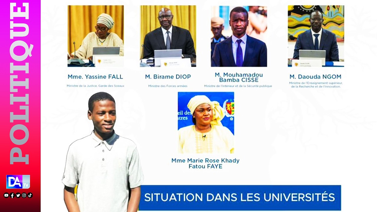 [🛑 DIRECT]  Décès de l’étudiant Abdoulaye Bâ : le gouvernement se prononce…