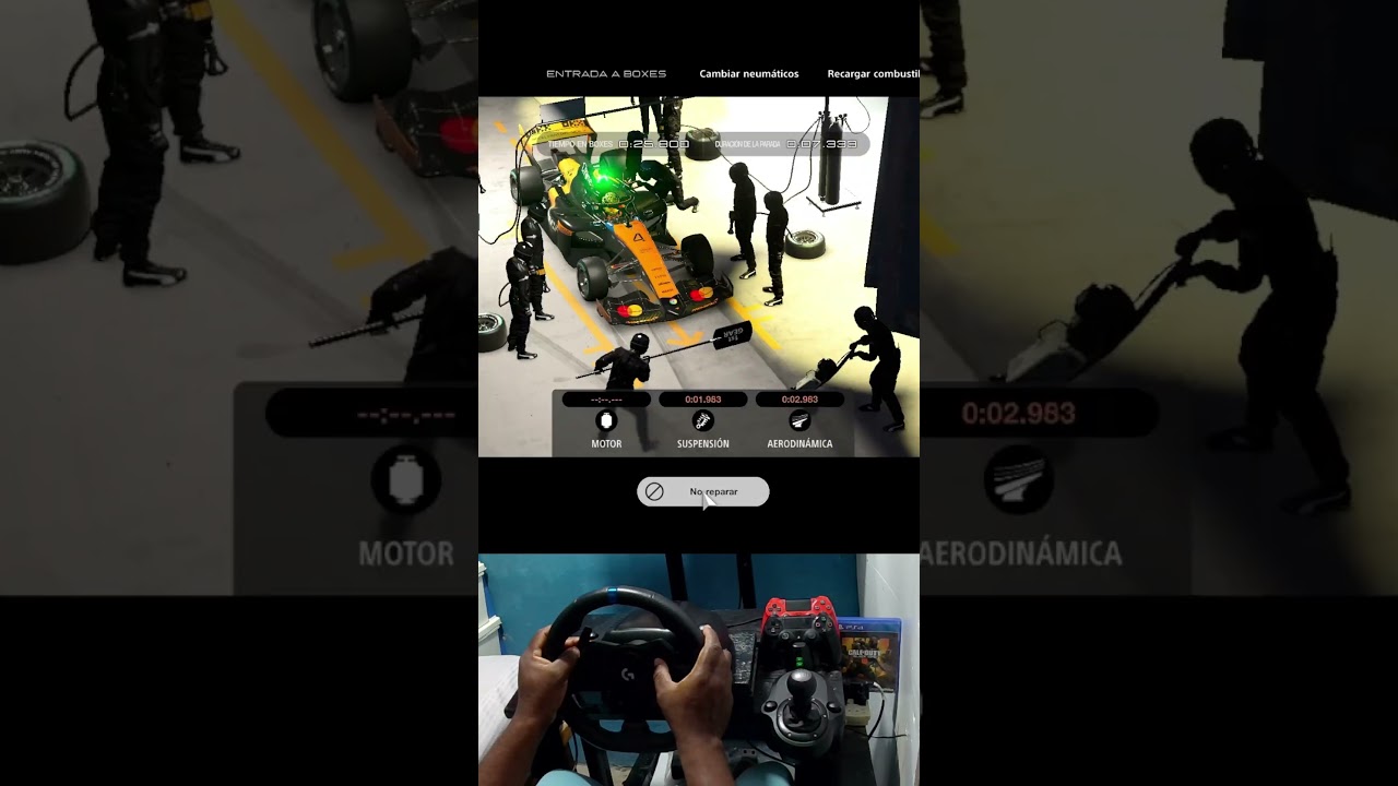 G.T7 Brasil boxes #simulador #logitechg923 #playstation #simracing #motorsports #gameplay