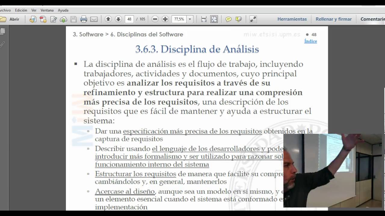 VGIW. 3. Software. 3.6. Disciplinas del Software