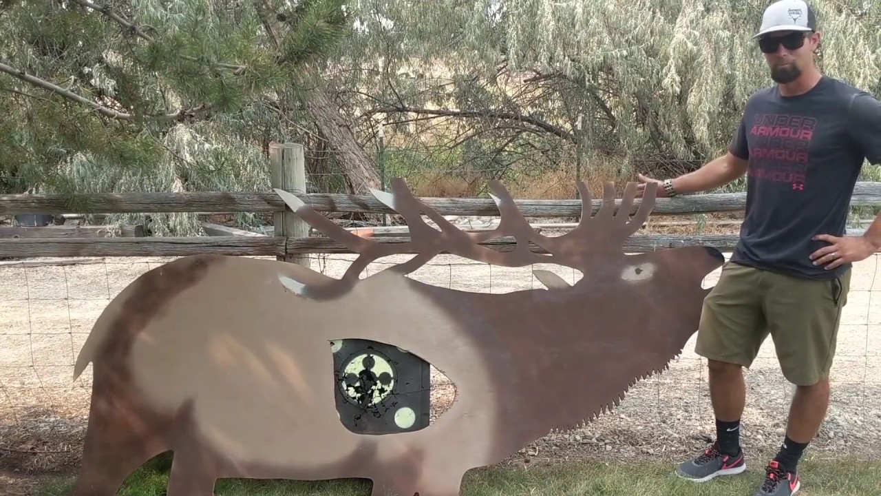 DIY life size elk target