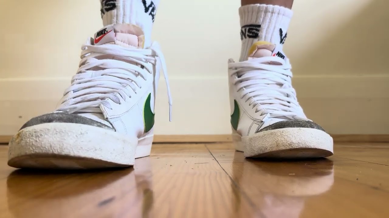Nike blazer shoeplay