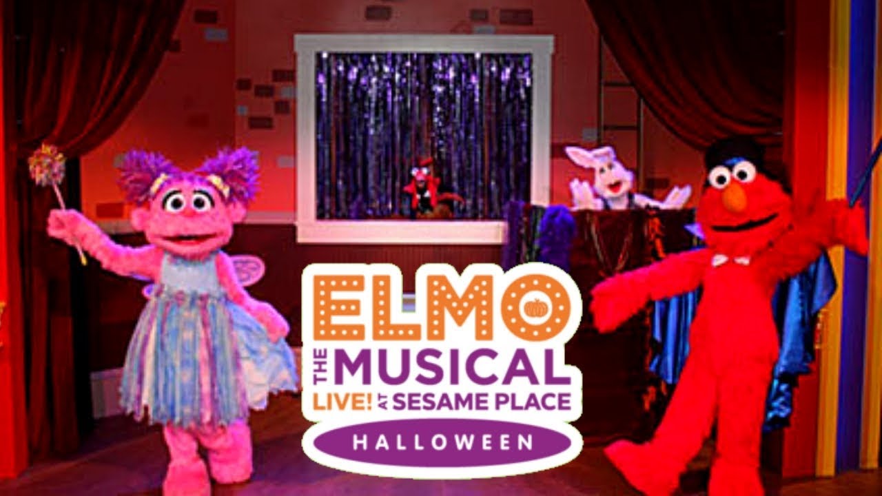 Улица Сезам: Элмо, мюзикл, живое шоу на Хэллоуин в Sesame Place