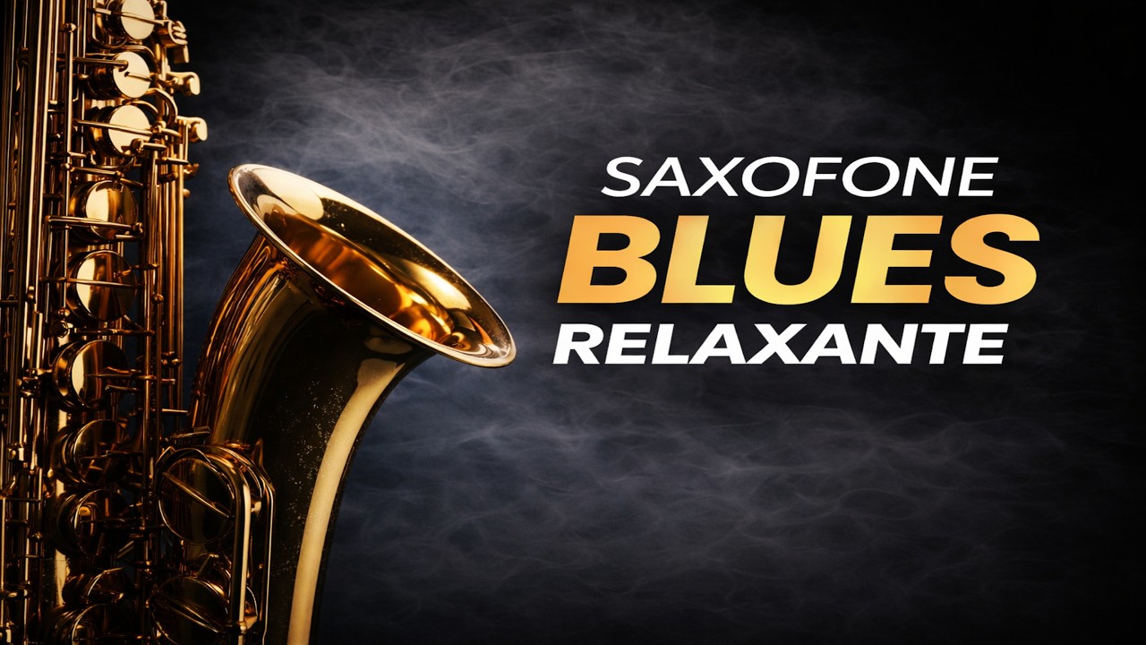 Saxofone Blues Tranquilidade - Paz Noturna
