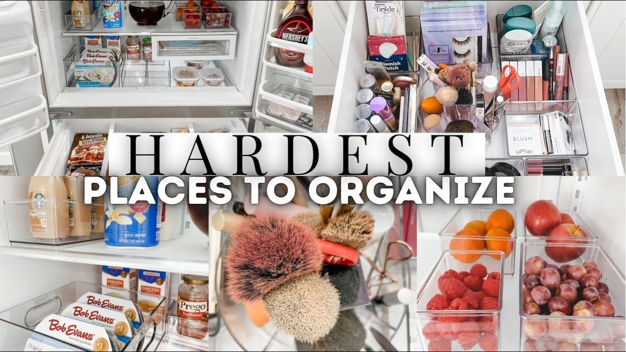 ORGANIZING THE HARDEST SPACES IN YOUR HOME | 2022 BEST ORGANIZING SOLUTIONS | ORGANIZE WITH ME 2022