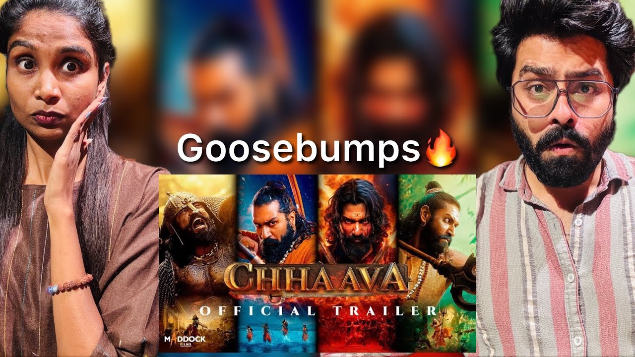 Chhaava Official Trailer Reaction | Vicky K | Rashmika M | Akshaye K | Dinesh Vijan | Laxman U