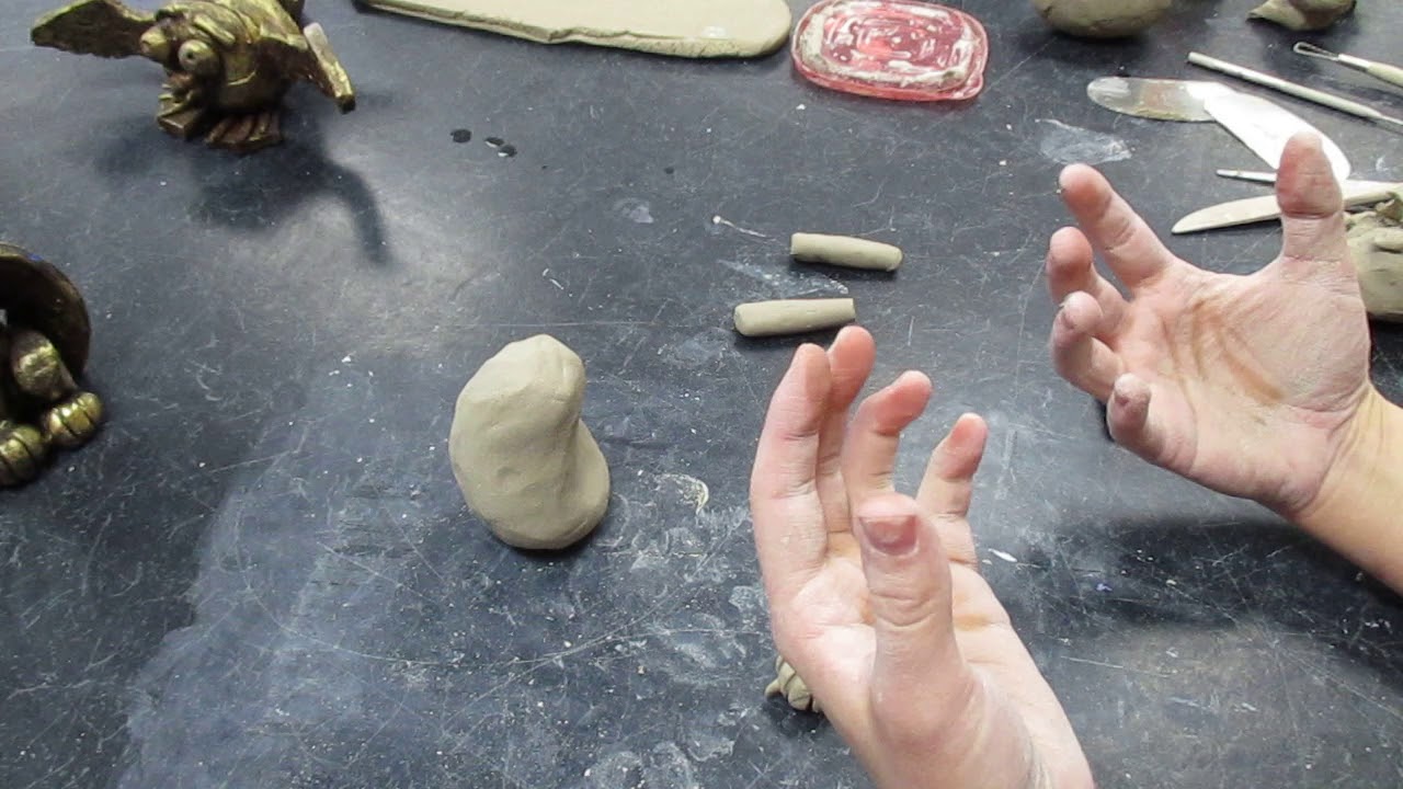 Gargoyle Clay Sculpture (Part 1)
