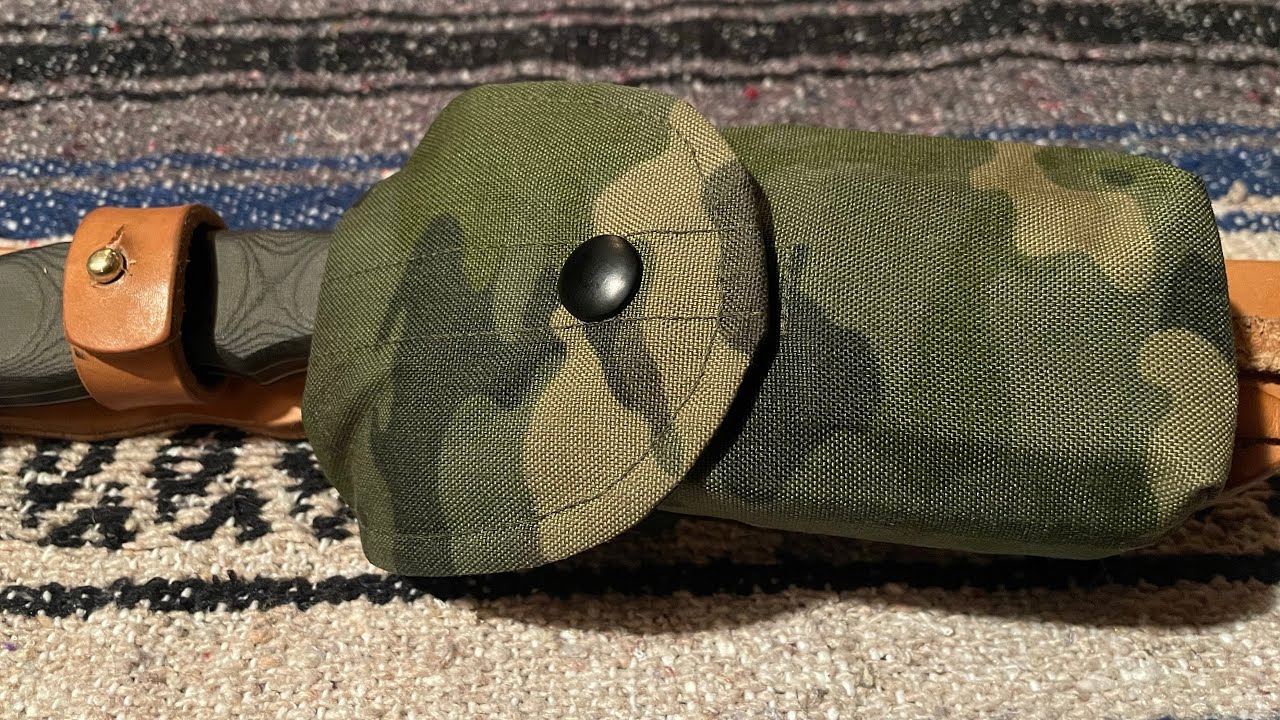Lester River Bushcraft Knife Sheath Pouch