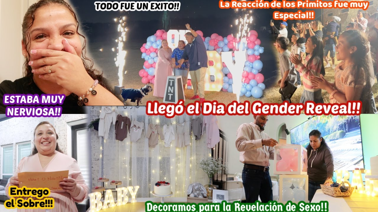 Muchos NERVIOS‼️+ Revelación del GENERO💖💙+TODOS Lloramos😭+Fue Muy ESPECIAL🎉+Muy Difícil Mantener el🤫