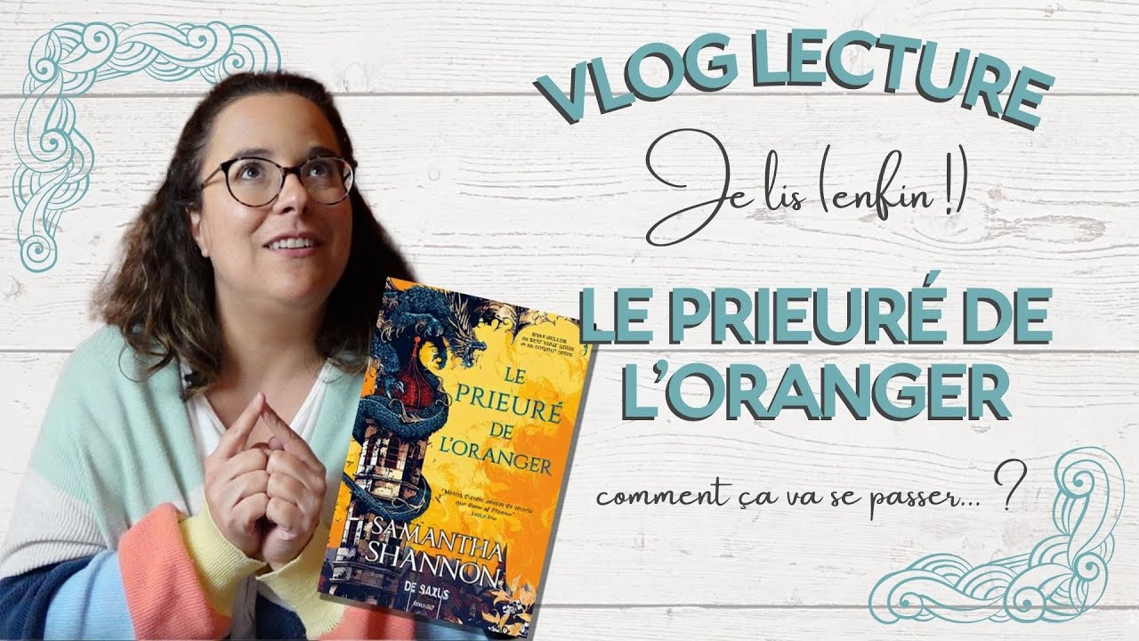 Vlog lecture || Je lis ENFIN Le Prieuré de l'Oranger ! Est-ce que la HYPE est méritée ?!? 🐉🍊