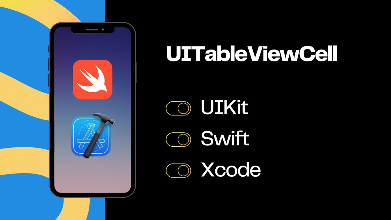 UIKit Swift | UITableViewCell - кастомизация ячейки