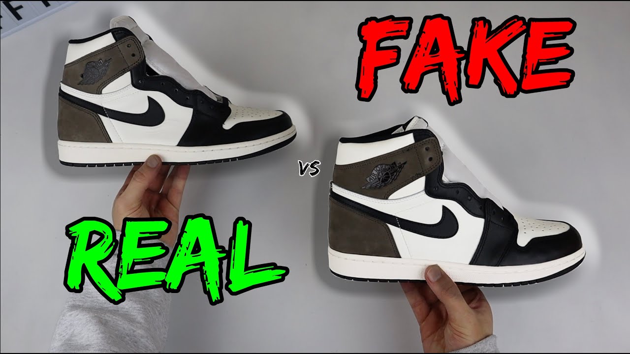 НАСТОЯЩИЕ ИЛИ ПОДДЕЛЬНЫЕ! СРАВНЕНИЕ NIKE AIR JORDAN 1 DARK MOCHA!