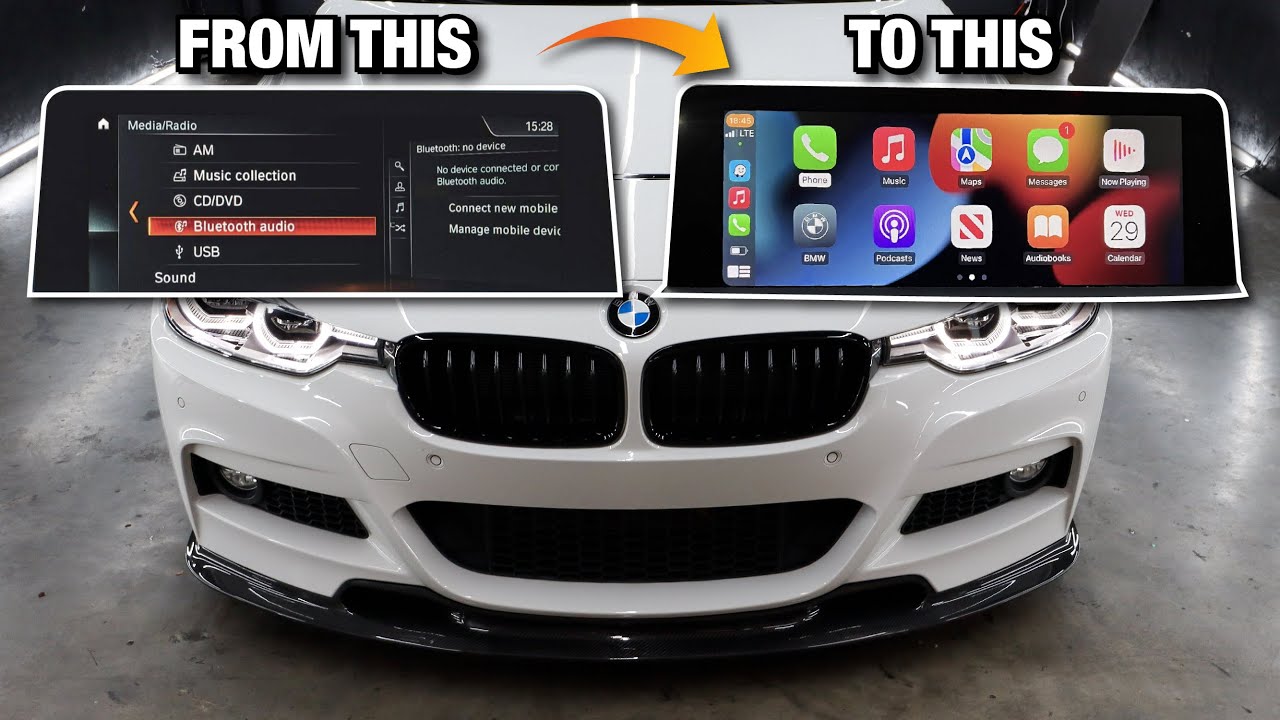 НАКОНЕЦ-ТО У МЕНЯ ЕСТЬ ПОЛНОЭКРАННЫЙ РЕЖИМ CARPLAY В F30!