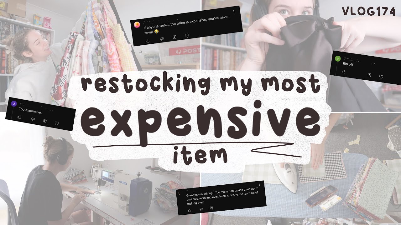 restocking my bow tote bags for my website relaunch! shopify storefront + chats!