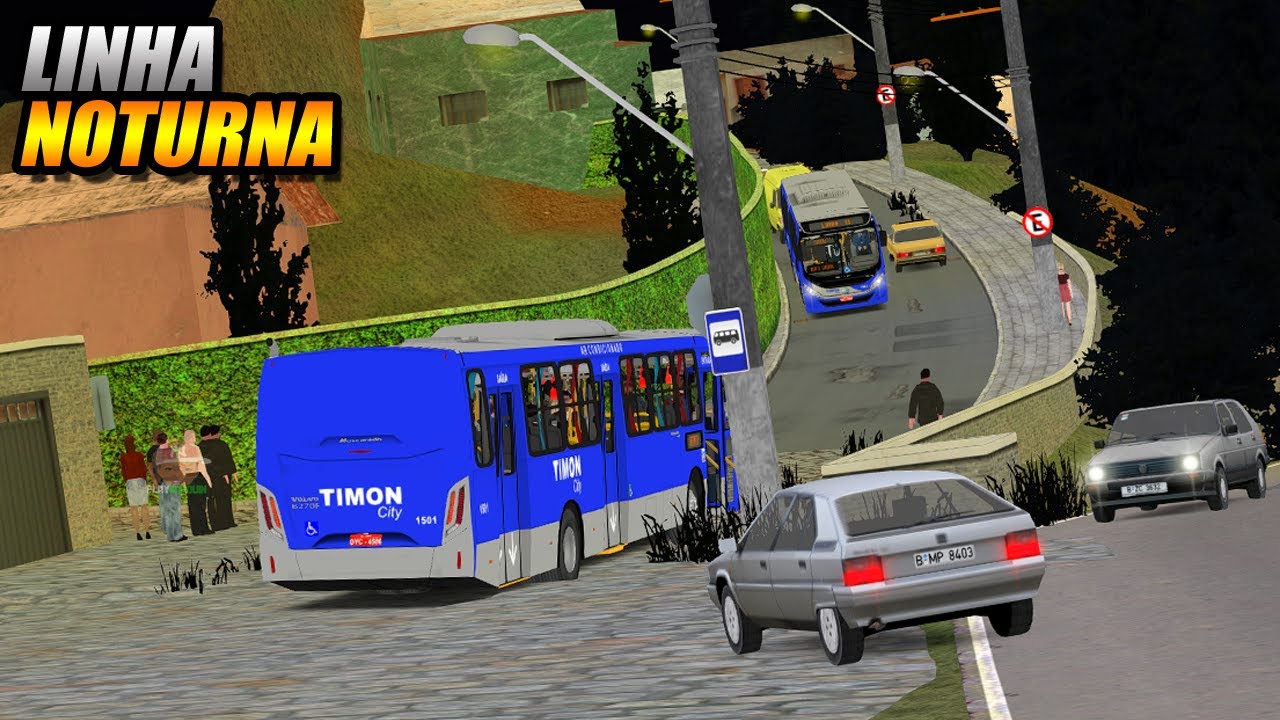 LINHA NOTURNA NA CIDADE DE NOVA FRIBURGO !!! OMSI 2 - G27