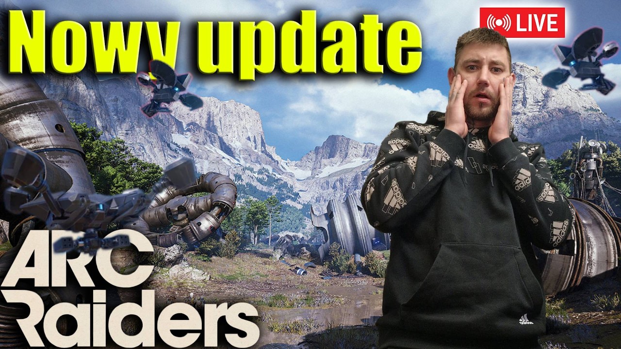 [SHORT] Nowy update Shrouded Sky ARC Raiders 🔴NA ŻYWO