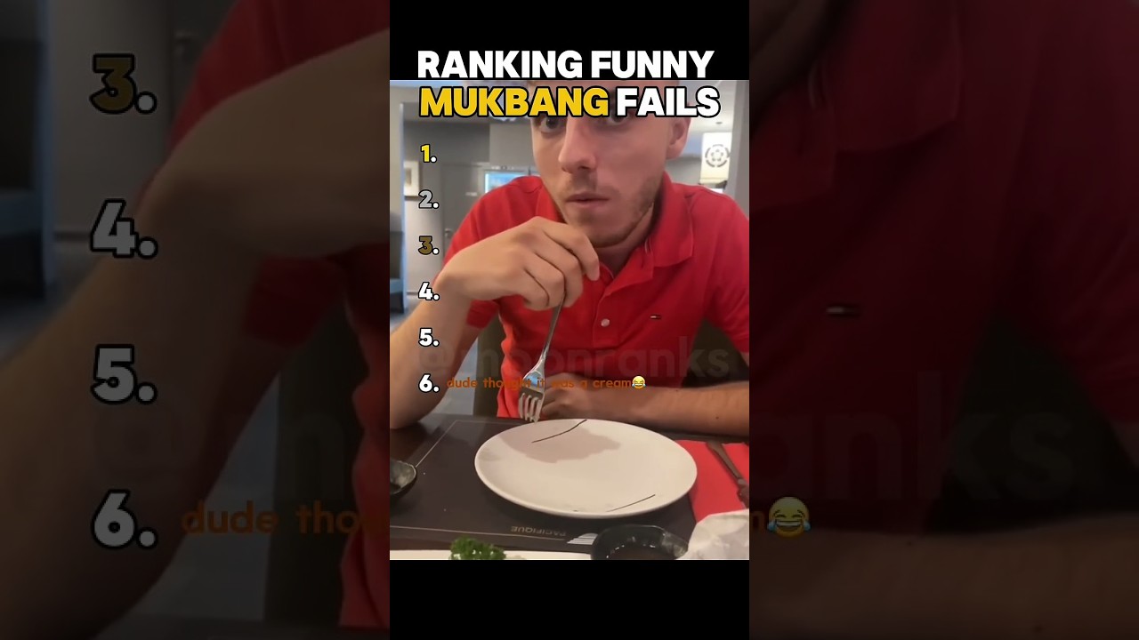 Ranking Funny Mukbang Fails