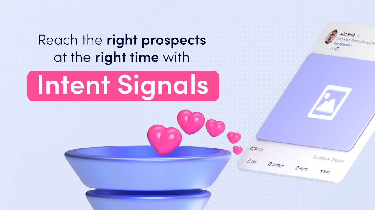 Intent Signals for B2B Outreach - Capture LinkedIn Buying Intent with Jason AI SDR