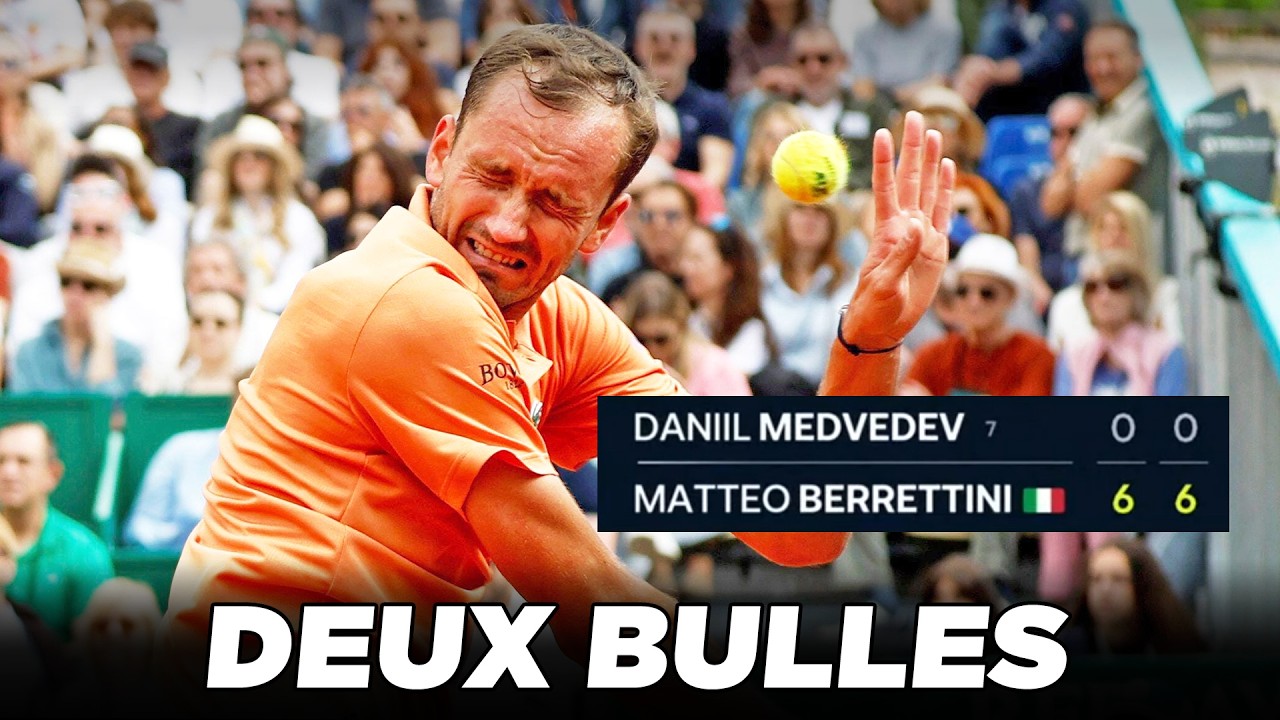 La D&Eacute;FAITE HISTORIQUE de Medvedev 😂 (il est fou) & Vacherot ! | ATP Monte-Carlo 26 #3