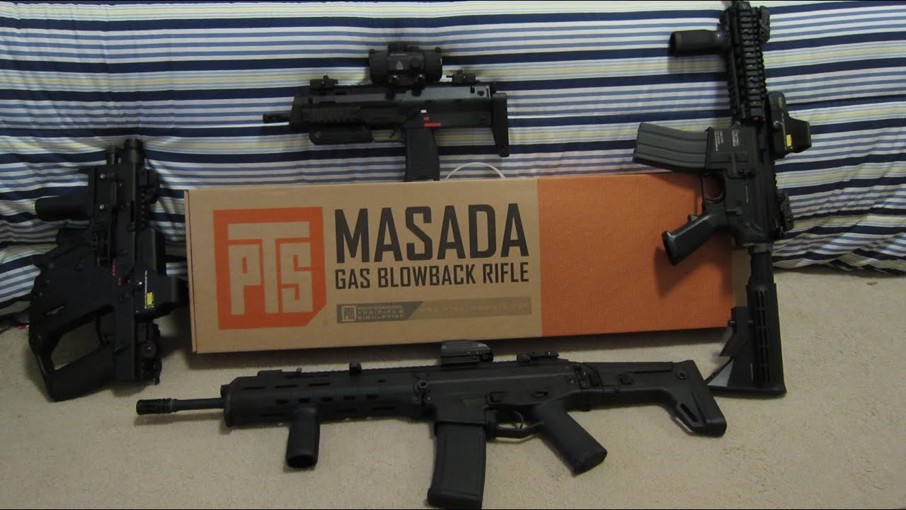 PTS Masada GBBR Unboxing and Close up (KWA)