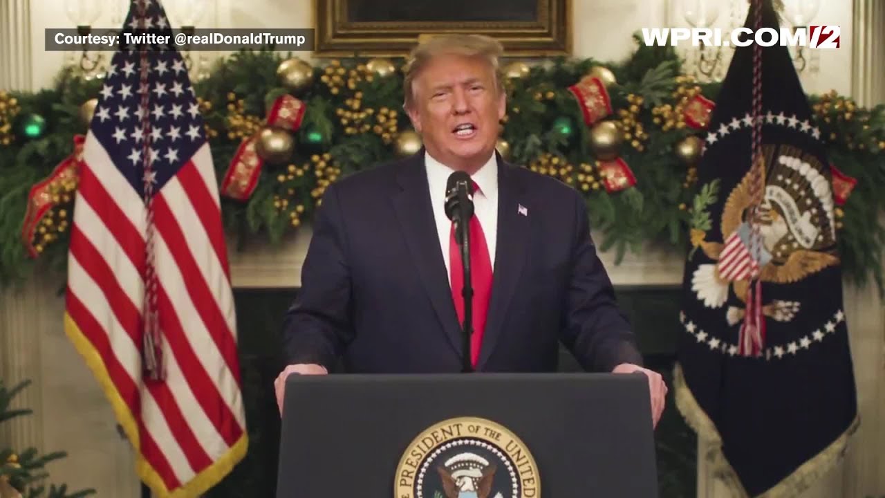 VIDEO NOW: President Trump reacts stimulus package