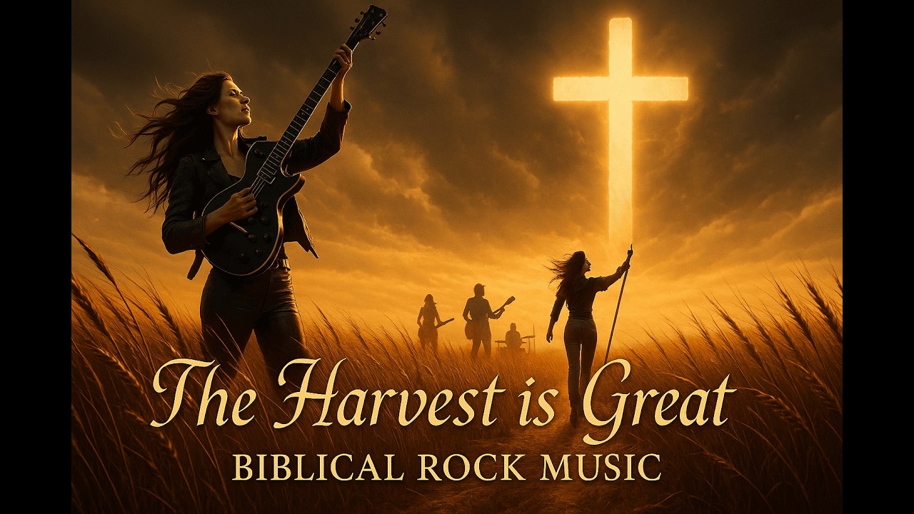 🔥 Epic Christian Rock of Faith and Fire | The Harvest is Great ✝️