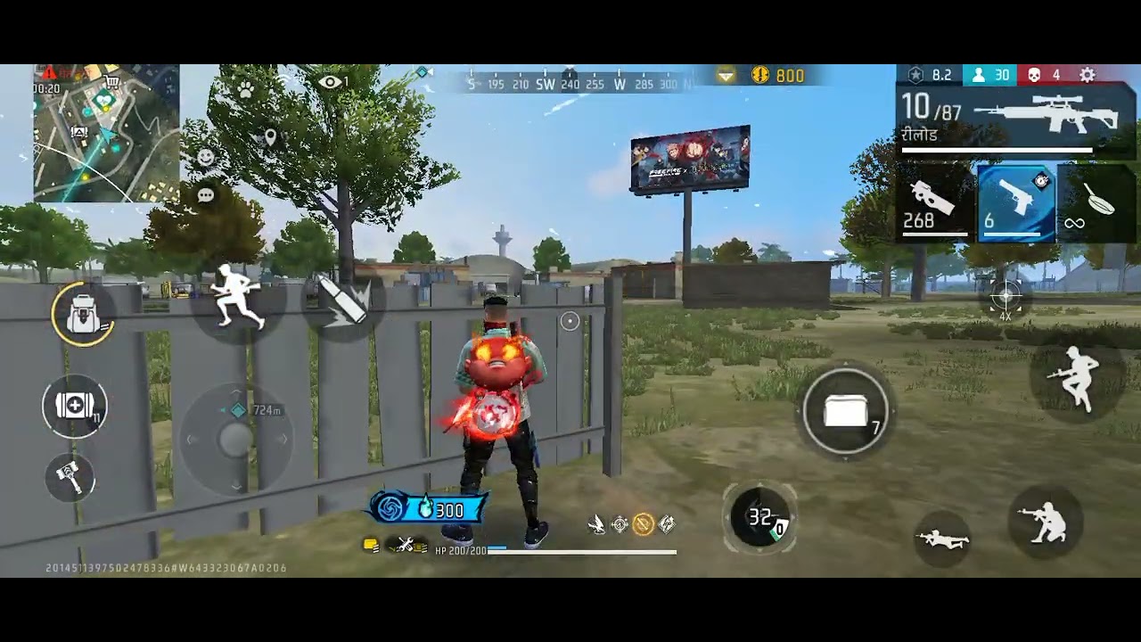Solo BR Rank Long Match | No Camp Only Rush 😈