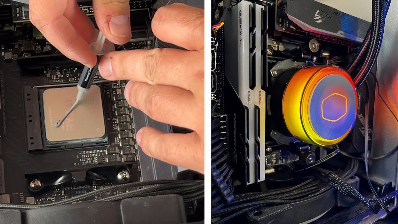 jak POPRAWNIE podłączyć CHŁODZENIE WODNE AIO? *Cooler Master MasterLiquid ML240 Illusion*