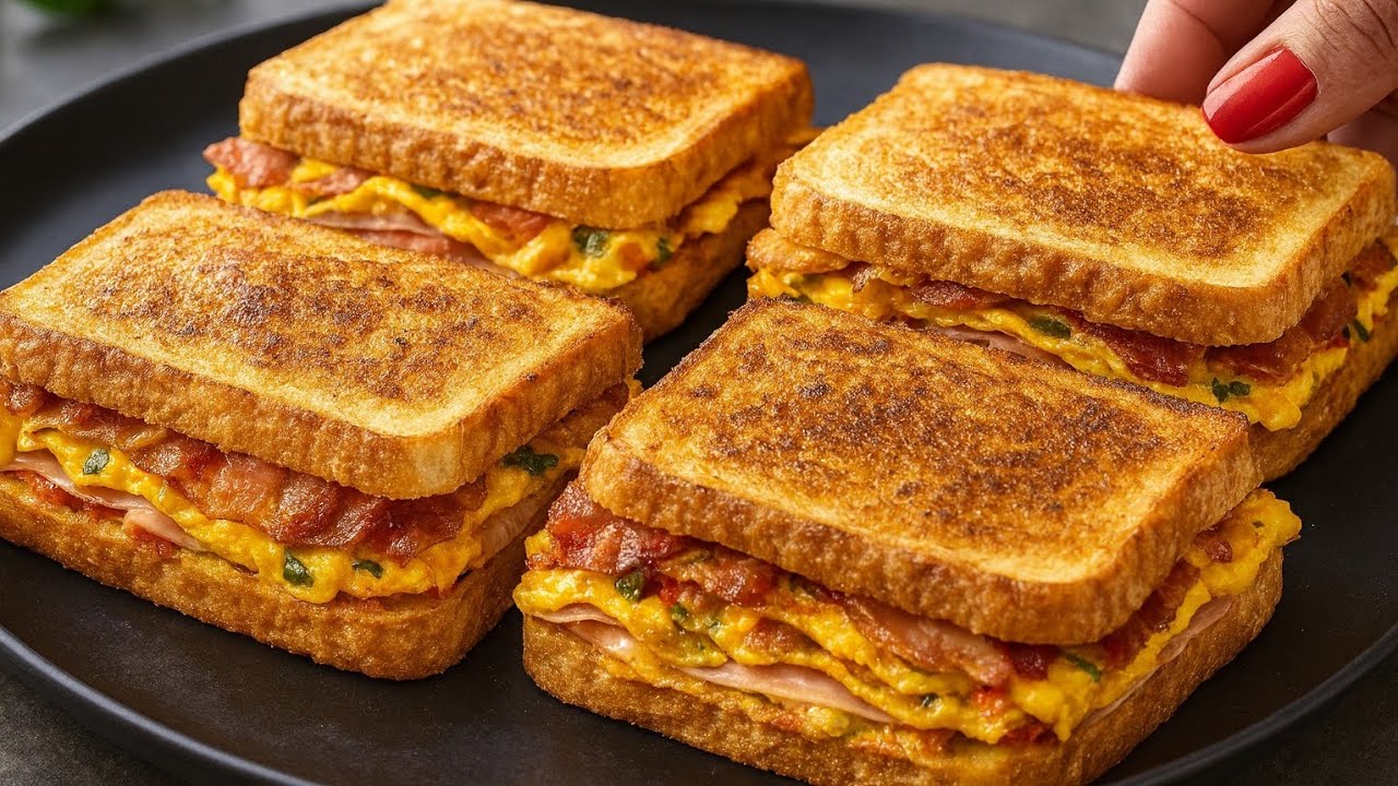 Вы никогда не пробовали такой вкусный завтрак! Яйца, запечённые прямо в духовке всего за 5 минут
