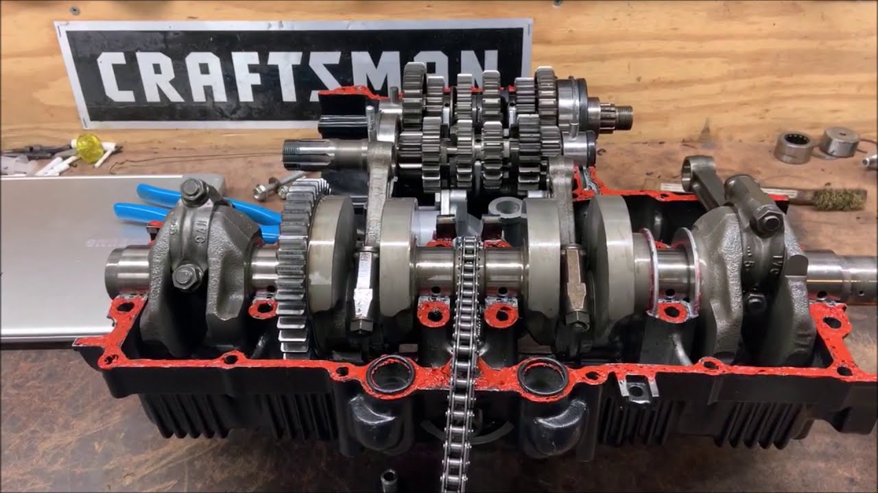Suzuki Katana Engine Reassembly 1990 GSX750F