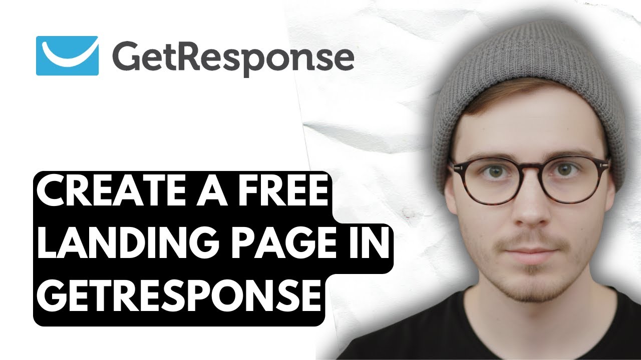 How To Create A Free Landing Page In Getresponse [2026 Guide]