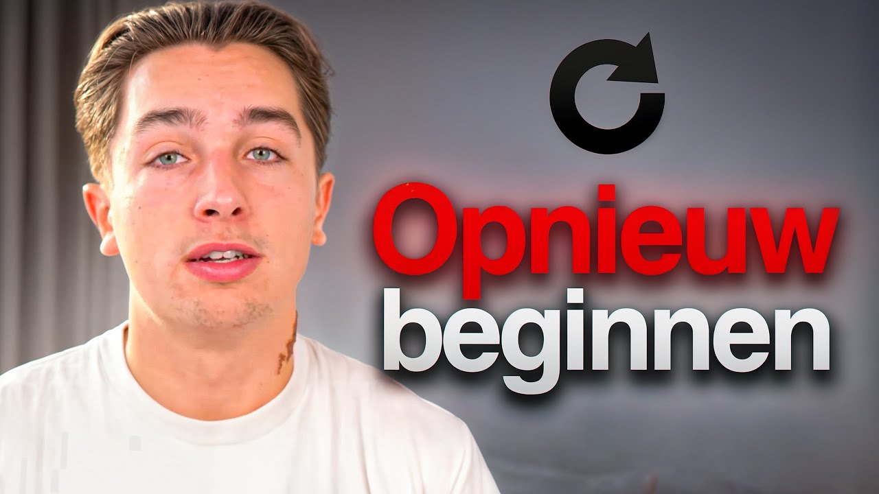 Wat ik zou doen als ik volledig OPNIEUW zou moeten beginnen..