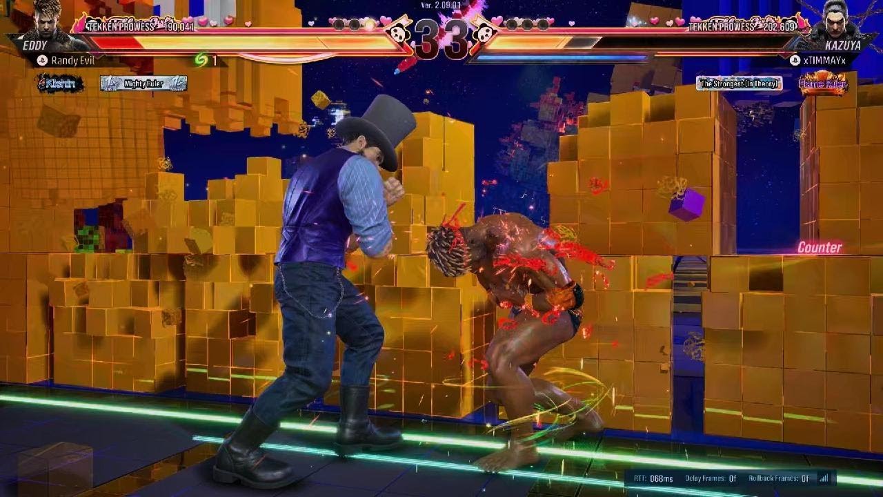 RandyEvil vs XxTimmayxX TEKKEN8 winners Side round 1