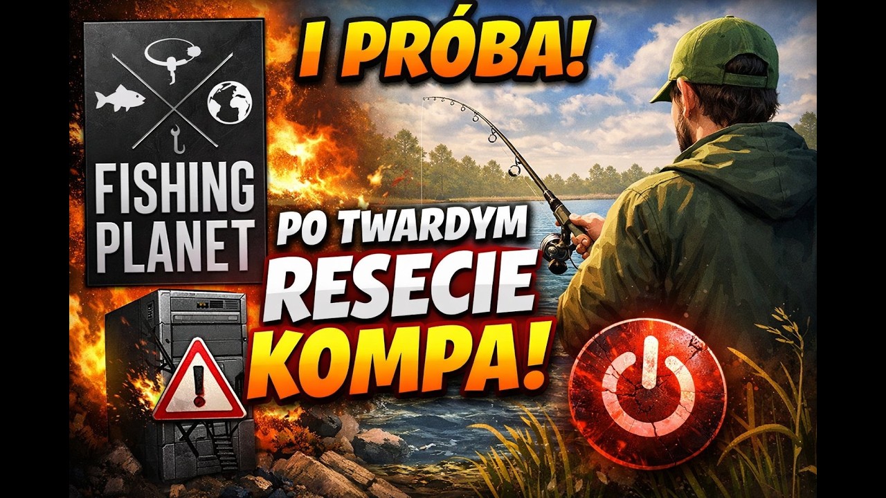 Fishing Planet TEST! po Twardym resecie kompa!!