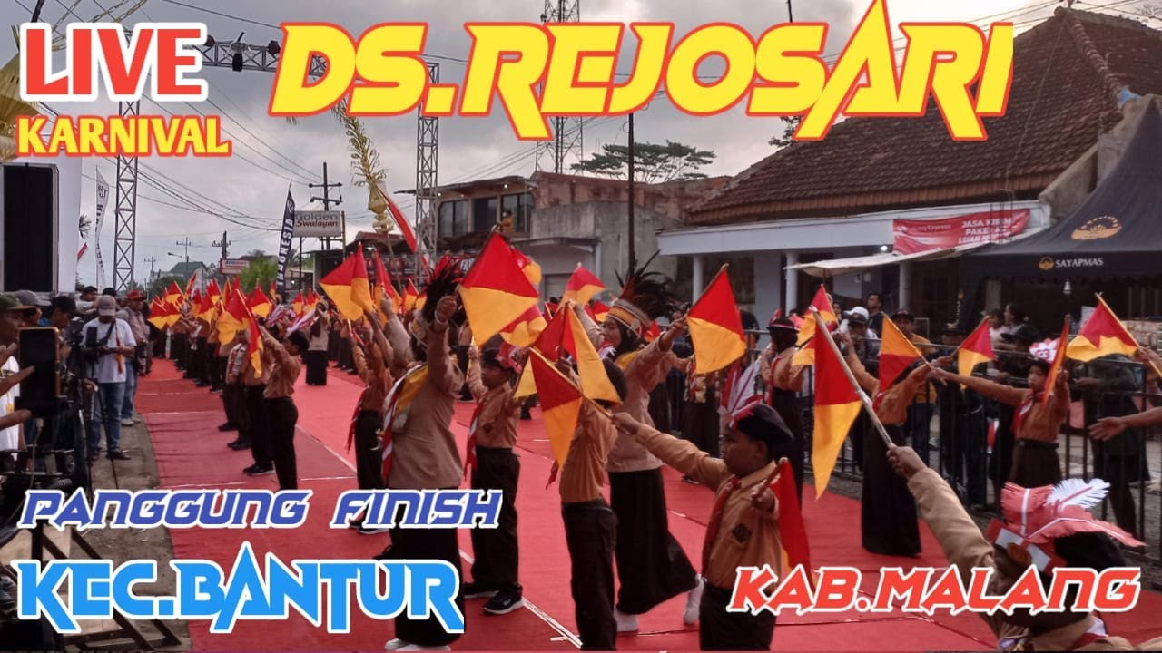 🔴LIVE KARNAVAL DESA REJOSARI KEC.BANTUR KAB.MALANG #karnavalhariini