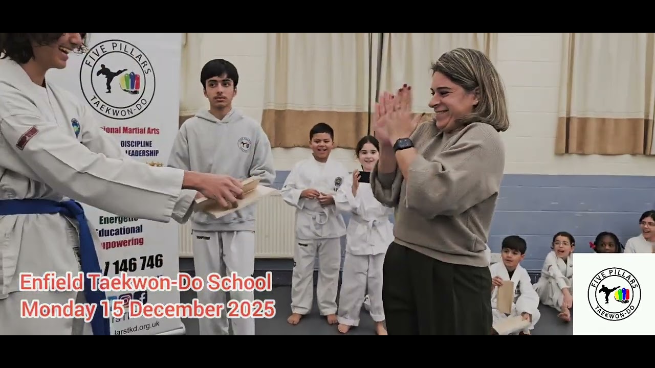 #martialarts Monday 15 December 2025 Enfield Taekwon-Do School #northlondon