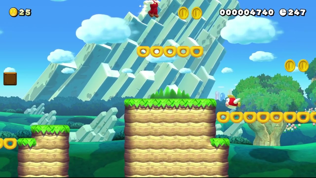 Super Mario Maker 2: 6-1: Cheep Cheep Shoals