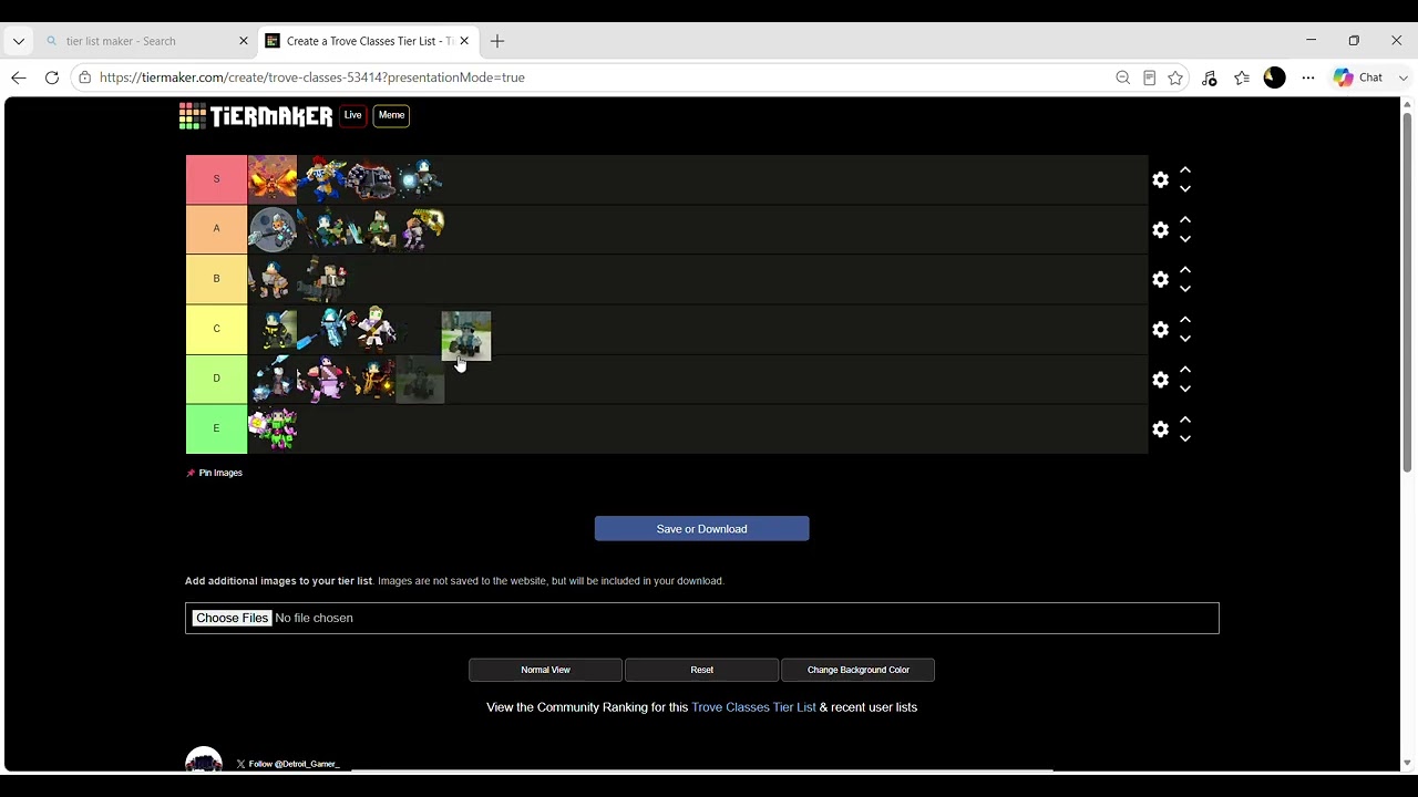 Trove D15 Class Tier List! Who is the best ENDGAME!!!!