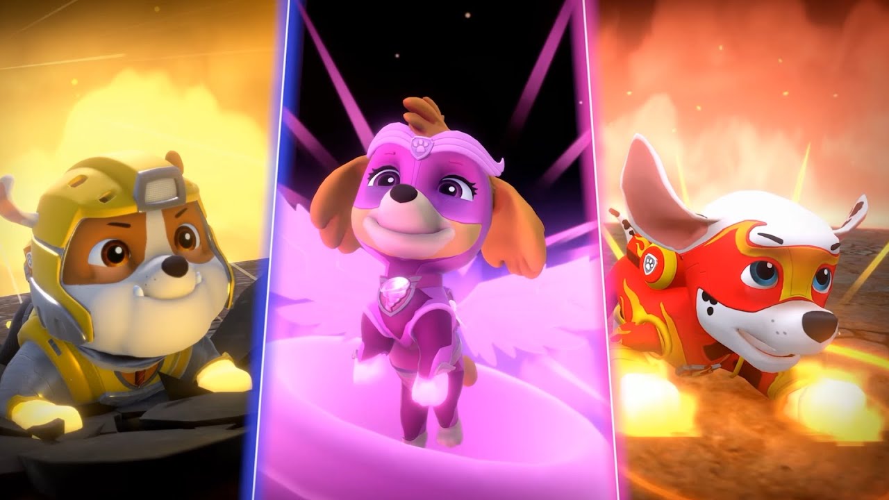 PATRULHA CANINA PODEROSOS FILHOTES SALVAM A BAÍA DA AVENTURA. Episódio 1. Em português.